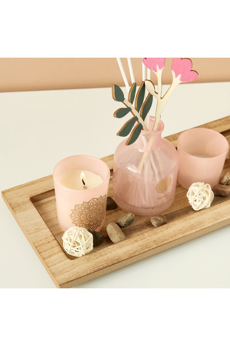 LIFESTYLE مجموعة هدايا صينية عطر الورد الوردي - Image 4